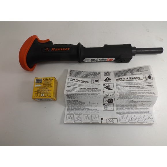 Ramset 40066 Triggershot Activated .22 Caliber Powder Actuated Tool &Shells